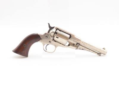 NICE 1870s Antique REMINGTON “New Model” POLICE .38 RF CONVERSION RevolverFactory Converted to .38 Rimfire Cartridge - Image 14 of 17