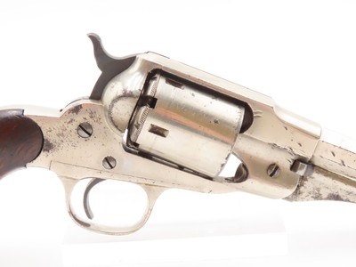 NICE 1870s Antique REMINGTON “New Model” POLICE .38 RF CONVERSION RevolverFactory Converted to .38 Rimfire Cartridge - Image 16 of 17
