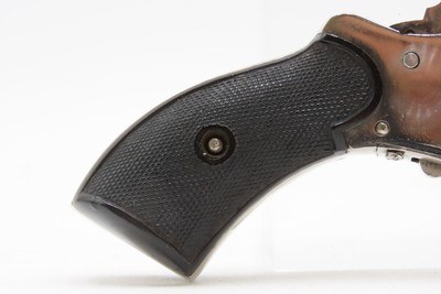 Cased GAMBLING SET” w/Belgian DA Folding Trigger POCKET Revolver & DAGGER7.65mm SELF DEFENSE Handgun w/ACCESSORIES - Image 6 of 17