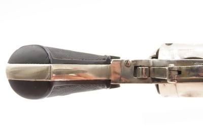 Cased GAMBLING SET” w/Belgian DA Folding Trigger POCKET Revolver & DAGGER7.65mm SELF DEFENSE Handgun w/ACCESSORIES - Image 3 of 17