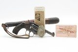 JOHNSON COUNTY, KANSAS SHERIFF DEPUTY COLT “New Pocket” Revolver .32 C&R
With BILLY CLUB, BADGE, I.D. CARD, and OBITUARY - 17 of 19