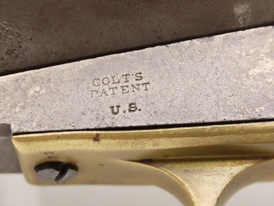 RARE Antique US COLT Second Contract FLUCK DRAGOON .44 Percussion RevolverOne of the Few Replacements for Colt Walkers! - Image 3 of 18