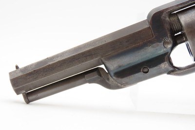 1857 CASED Antique COLT M1855 ROOT Percussion SIDEHAMMER Pocket Revolver.28 Caliber SELF DEFENSE Revolver w/ACCESSORIES - Image 16 of 20