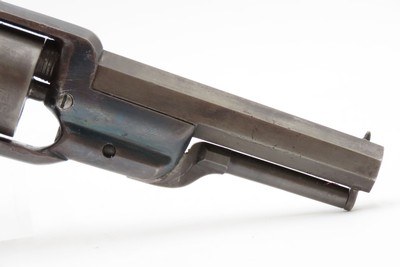 1857 CASED Antique COLT M1855 ROOT Percussion SIDEHAMMER Pocket Revolver.28 Caliber SELF DEFENSE Revolver w/ACCESSORIES - Image 4 of 20