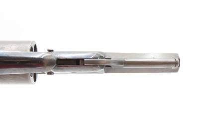 1857 CASED Antique COLT M1855 ROOT Percussion SIDEHAMMER Pocket Revolver.28 Caliber SELF DEFENSE Revolver w/ACCESSORIES - Image 8 of 20