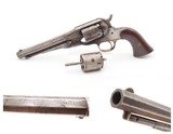 DESIRABLE Scarce Antique REMINGTON New Model POLICE .36 PERCUSSION Revolver Percussion Revolver w/CARTRIDGE CONVERSION Cylinder - 7 of 18
