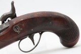 CASED, ENGRAVED & SILVER Mounted Antique .43 DERINGER Pistol KILLED LINCOLN Henry Deringer’s Famous Pocket Pistol w/ACCESSORIES - 14 of 16 CASED, ENGRAVED & SILVER Mounted Antique .43 DERINGER Pistol KILLED LINCOLN Henry Deringer’s Famous Pocket Pistol w/ACCESSORIES - 14 of 16