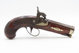 CASED, ENGRAVED & SILVER Mounted Antique .43 DERINGER Pistol KILLED LINCOLN Henry Deringer’s Famous Pocket Pistol w/ACCESSORIES - 3 of 16 CASED, ENGRAVED & SILVER Mounted Antique .43 DERINGER Pistol KILLED LINCOLN Henry Deringer’s Famous Pocket Pistol w/ACCESSORIES - 3 of 16