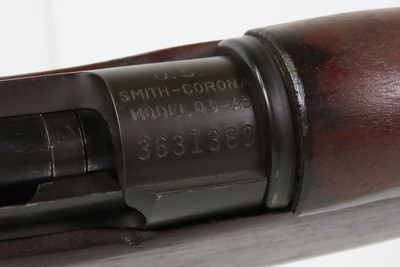WORLD WAR 2 U.S. SMITH-CORONA M1903A3 .30-06 Bolt Action C&R MILITARY Rifle MARTIALLY INSPECTED Infantry Rifle Made in 1943 - Image 16 of 23