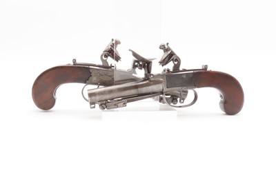 ENGRAVED PAIR British Antique NOCK FLINTLOCK Boxlock Pistols SNAP BAYONETSLONDON Marked with PRE-1813 BIRMINGHAM PROOFS - Image 18 of 25