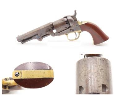 HANDY Post-CIVIL WAR / WILD WEST Antique COLT M1849 Percussion .31 POCKET
Nice WILD WEST/FRONTIER SIX-SHOOTER Made In 1871