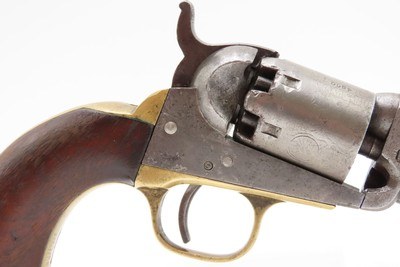 CASED Post-CIVIL WAR / WILD WEST Antique COLT M1849 Percussion .31 POCKET1871 mfg FRONTIER SIX-SHOOTER Revolver ACCESSORIES - Image 6 of 19