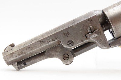 CASED Post-CIVIL WAR / WILD WEST Antique COLT M1849 Percussion .31 POCKET1871 mfg FRONTIER SIX-SHOOTER Revolver ACCESSORIES - Image 15 of 19