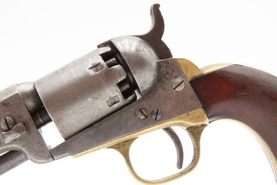 CASED Post-CIVIL WAR / WILD WEST Antique COLT M1849 Percussion .31 POCKET1871 mfg FRONTIER SIX-SHOOTER Revolver ACCESSORIES - Image 16 of 19