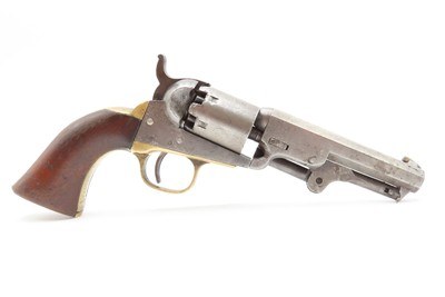 CASED Post-CIVIL WAR / WILD WEST Antique COLT M1849 Percussion .31 POCKET1871 mfg FRONTIER SIX-SHOOTER Revolver ACCESSORIES - Image 4 of 19