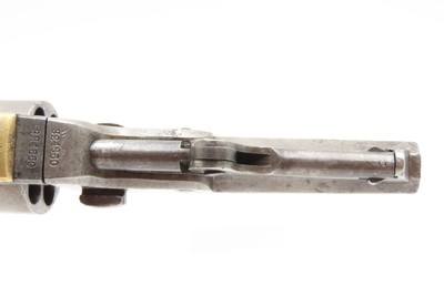 CASED Post-CIVIL WAR / WILD WEST Antique COLT M1849 Percussion .31 POCKET1871 mfg FRONTIER SIX-SHOOTER Revolver ACCESSORIES - Image 8 of 19