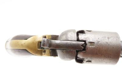 CASED Post-CIVIL WAR / WILD WEST Antique COLT M1849 Percussion .31 POCKET1871 mfg FRONTIER SIX-SHOOTER Revolver ACCESSORIES - Image 12 of 19