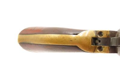 CASED Post-CIVIL WAR / WILD WEST Antique COLT M1849 Percussion .31 POCKET1871 mfg FRONTIER SIX-SHOOTER Revolver ACCESSORIES - Image 13 of 19