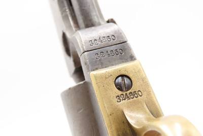 CASED Post-CIVIL WAR / WILD WEST Antique COLT M1849 Percussion .31 POCKET1871 mfg FRONTIER SIX-SHOOTER Revolver ACCESSORIES - Image 10 of 19