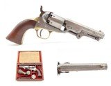 CASED Post-CIVIL WAR / WILD WEST Antique COLT M1849 Percussion .31 POCKET
1871 mfg FRONTIER SIX-SHOOTER Revolver ACCESSORIES