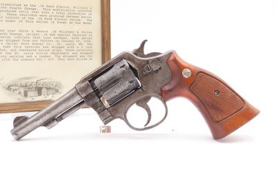 1928 ST. LOUIS POLICE DEPT Property Marked & Lettered S&W .38 HAND EJECTOR C&R ROARING TWENTIES Law Enforcement Sidearm STL