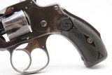 c.1901 SMITH & WESSON “New Departure” .32 Safety Hammerless Revolver C&R
“LEMMON SQUEEZER” Conceal Carry Revolver! - 13 of 16