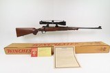 1983 mfg. WINCHESTER M70 6.5x55mm Bolt Action Modern SPORTING Rifle w/SCOPE VERY NICE FACTORY BOXED Bolt Action Hunting Rifle