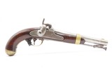 Scarce NAVY MARKED U.S. ASTON 1st Contract M1842 .54 DRAGOON Pistol Antique ANCHOR MARKED with “US/GW/P” at the Breech - 2 of 19 Scarce NAVY MARKED U.S. ASTON 1st Contract M1842 .54 DRAGOON Pistol Antique ANCHOR MARKED with “US/GW/P” at the Breech - 2 of 19