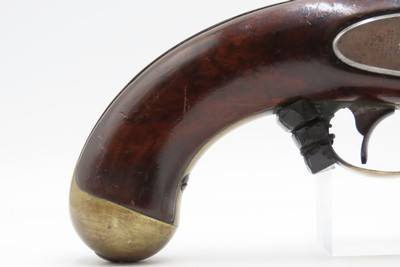 Scarce NAVY MARKED U.S. ASTON 1st Contract M1842 .54 DRAGOON Pistol Antique ANCHOR MARKED with “US/GW/P” at the Breech - Image 5 of 19