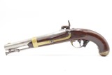 Scarce NAVY MARKED U.S. ASTON 1st Contract M1842 .54 DRAGOON Pistol Antique ANCHOR MARKED with “US/GW/P” at the Breech - 14 of 19 Scarce NAVY MARKED U.S. ASTON 1st Contract M1842 .54 DRAGOON Pistol Antique ANCHOR MARKED with “US/GW/P” at the Breech - 14 of 19