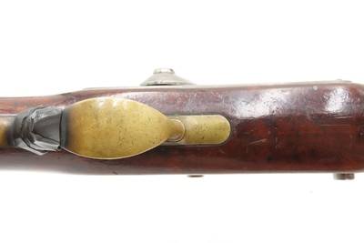 Scarce NAVY MARKED U.S. ASTON 1st Contract M1842 .54 DRAGOON Pistol Antique ANCHOR MARKED with “US/GW/P” at the Breech - Image 8 of 19