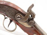 Scarce GOLD BANDED Antique C. SUTER Copyist DERRINGER Percussion Pistol
SELMA, ALABAMA Period Copy Henry Deringer’s Pistol - 10 of 18