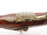 Scarce GOLD BANDED Antique C. SUTER Copyist DERRINGER Percussion Pistol
SELMA, ALABAMA Period Copy Henry Deringer’s Pistol - 15 of 18