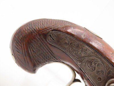Scarce GOLD BANDED Antique C. SUTER Copyist DERRINGER Percussion PistolSELMA, ALABAMA Period Copy Henry Deringer’s Pistol - Image 10 of 18