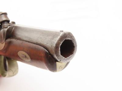 Scarce GOLD BANDED Antique C. SUTER Copyist DERRINGER Percussion PistolSELMA, ALABAMA Period Copy Henry Deringer’s Pistol - Image 6 of 18
