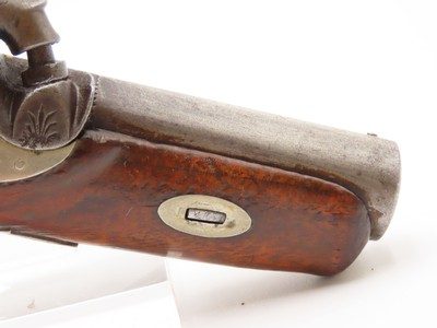 Scarce GOLD BANDED Antique C. SUTER Copyist DERRINGER Percussion PistolSELMA, ALABAMA Period Copy Henry Deringer’s Pistol - Image 15 of 18