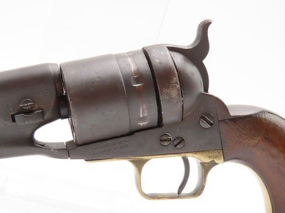 Antique COLT M1860 Army RICHARDS CONVERSION .44 CF Revolver WILD WEST EraCIVIL WAR/FRONTIER Era SCARCE 1 of 9,000 Converted - Image 4 of 19