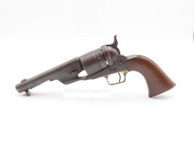 Antique COLT M1860 Army RICHARDS CONVERSION .44 CF Revolver WILD WEST EraCIVIL WAR/FRONTIER Era SCARCE 1 of 9,000 Converted - Image 2 of 19