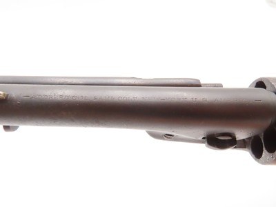 Antique COLT M1860 Army RICHARDS CONVERSION .44 CF Revolver WILD WEST EraCIVIL WAR/FRONTIER Era SCARCE 1 of 9,000 Converted - Image 10 of 19
