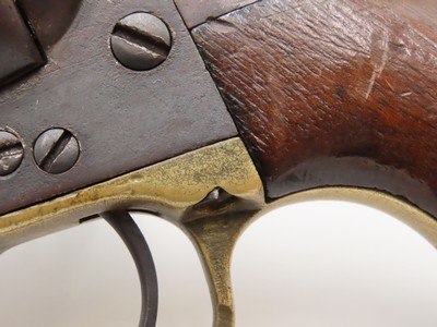 Antique COLT M1860 Army RICHARDS CONVERSION .44 CF Revolver WILD WEST EraCIVIL WAR/FRONTIER Era SCARCE 1 of 9,000 Converted - Image 7 of 19