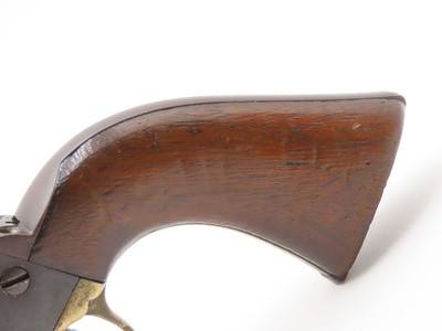 Antique COLT M1860 Army RICHARDS CONVERSION .44 CF Revolver WILD WEST EraCIVIL WAR/FRONTIER Era SCARCE 1 of 9,000 Converted - Image 3 of 19