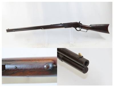 c1885 Antique WINCHESTER 1876 .45-60 WCF CENTENNIAL Teddy Roosevelt Rangers Classic Large Bore Favored by Big Game Hunters & Frontiersmen