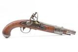 Antique SIMEON NORTH U.S. M1816 .54 Military FLINTLOCK Pistol KIT CARSON
U.S. CONTRACT Early American Army & Navy Sidearm