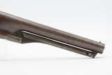 CASED Antique CIVIL WAR 1862 mfg. COLT M1862 .36 Percussion POLICE Revolver w/SCARCE 6-1/2 Inch Barrel, Case and ACCESSORIES - 4 of 22