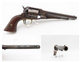 CIVIL WAR Antique REMINGTON US Contract CARTRIDGE CONVERSION New Model ARMY Made Circa 1863 and Converted in the early 1870s