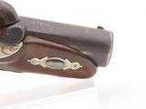 ENGRAVED/SILVER Mounted SLOTTER & CO. Antique DERRINGER Percussion Pistol
Period Copy of Henry Deringer’s Pistol J.P. LOWER - 5 of 18
