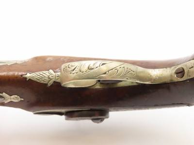ENGRAVED/SILVER Mounted SLOTTER & CO. Antique DERRINGER Percussion PistolPeriod Copy of Henry Deringer’s Pistol J.P. LOWER - Image 13 of 18