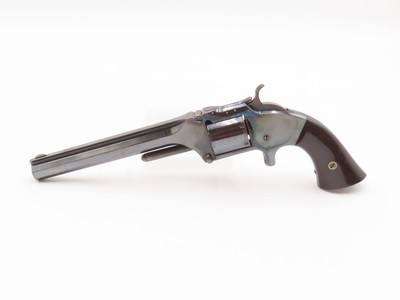 EXCEPTIONAL & CASED Antique SMITH & WESSON No. 2 “Old Army” DEAD MAN’S HAND Made After the CIVIL WAR Era circa the late 1860s - Image 7 of 23
