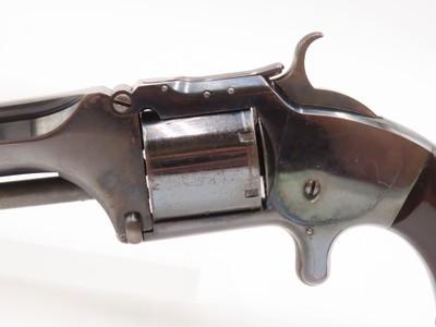 EXCEPTIONAL & CASED Antique SMITH & WESSON No. 2 “Old Army” DEAD MAN’S HAND Made After the CIVIL WAR Era circa the late 1860s - Image 9 of 23