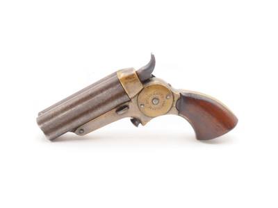 SCARCE Antique EBEN T. STARR .32 RF Fourth Model PEPPERBOX Pistol WILD WEST Only 2,000 Estimated Made in the Mid to Late 1860s